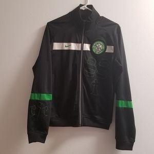 Celtic soccer zip up jacket